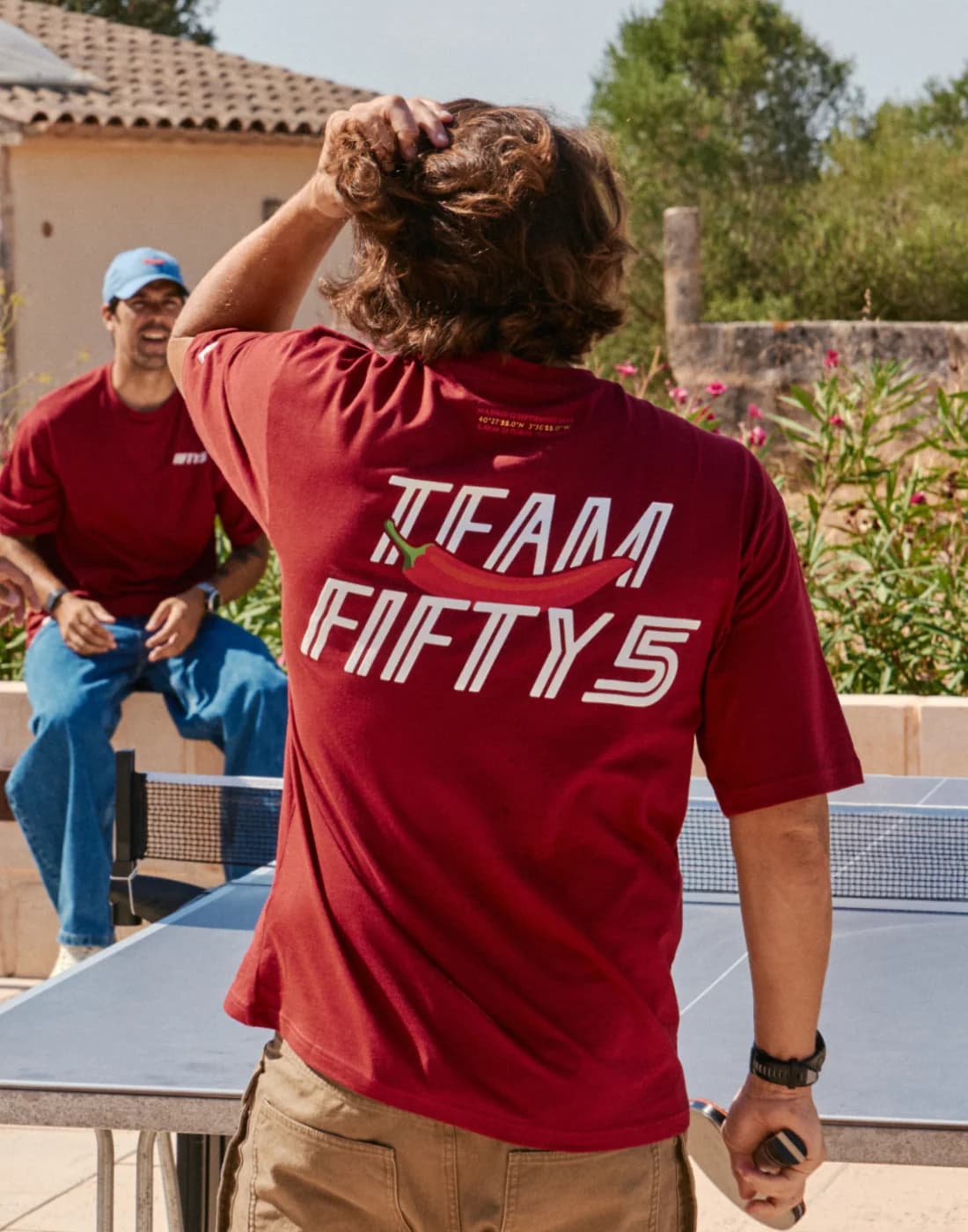 CAMISETA ROJA MADRID | TEAM FIFTY5 - CS_DROP2_NEW_TF5_TEE_TF5_RED05