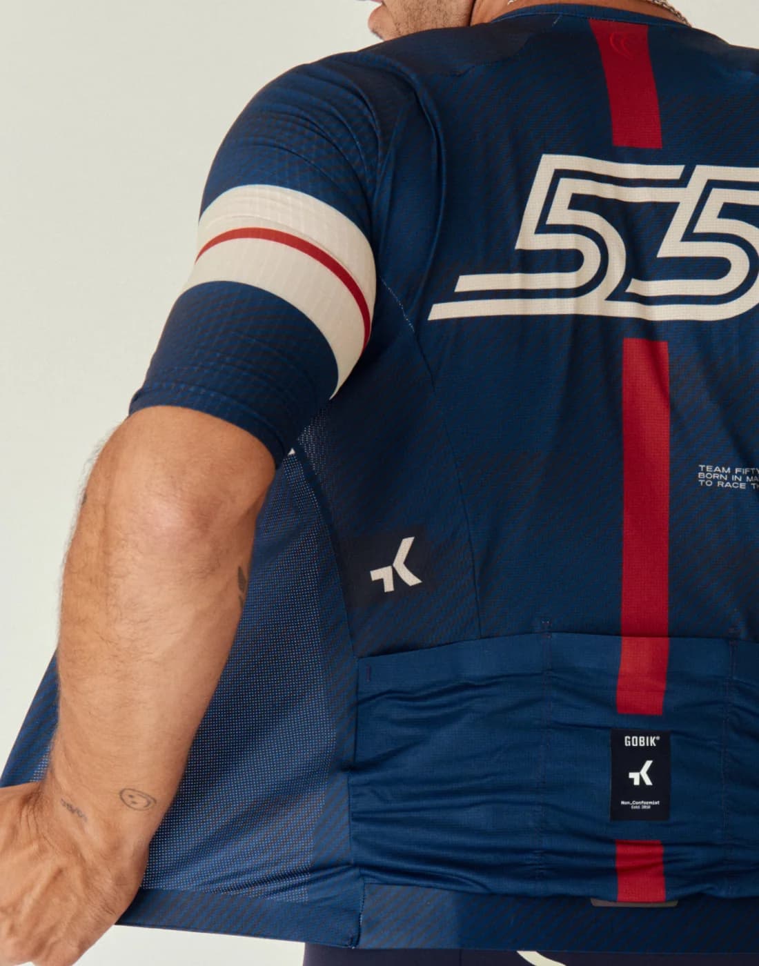 Blue 55 x Gobik | Short Sleeve Jersey - CS_DROP2_GBK_55_CXJERSEY_BLUE06