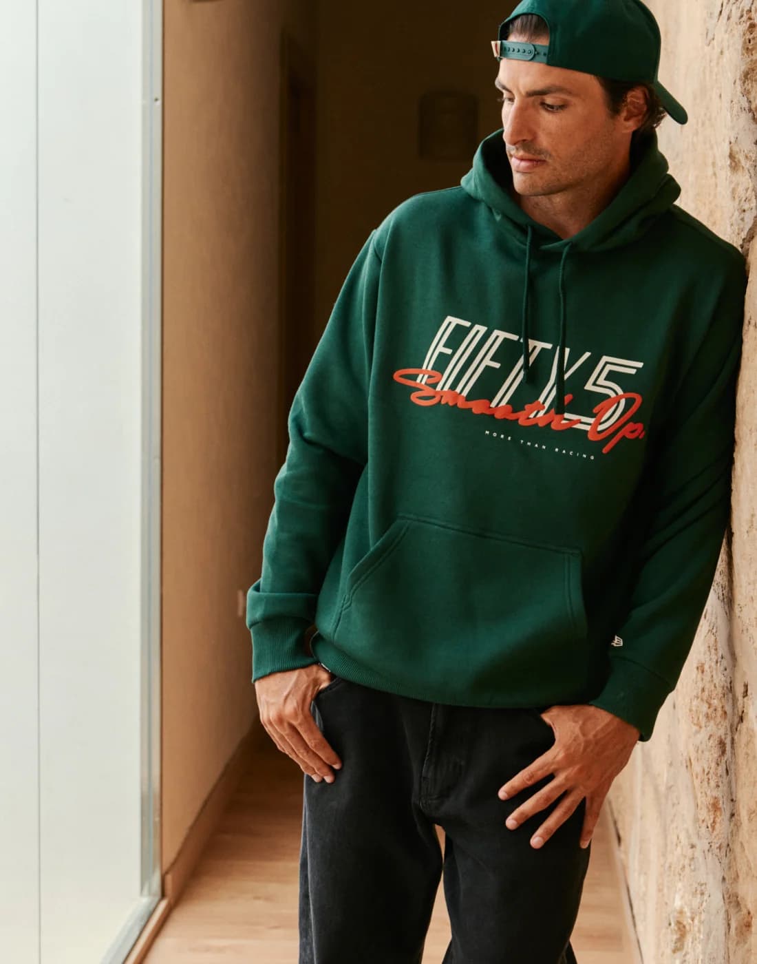 SUDADERA VERDE OSCURO SMOOTH OP | TEAM FIFTY5 - CS_DROP2_NEW_TF5_HOOD_F5-SMOO-OP_GREEN07