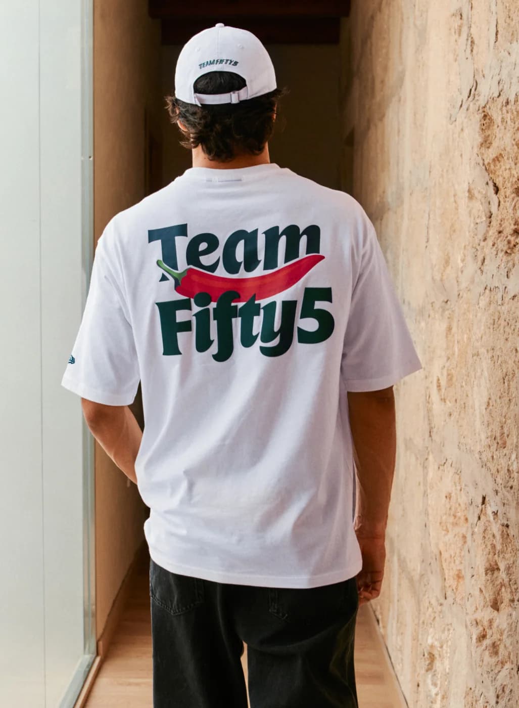CAMISETA BLANCA | TEAM FIFTY5 - CS_DROP2_NEW_TF5_TEE_TF5-Chili_WHITE02