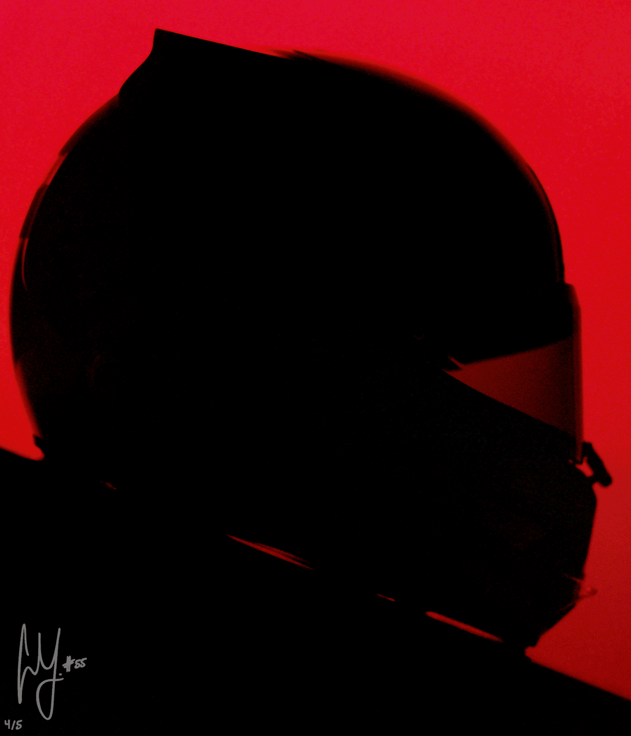 Póster Miami de perfil - Miami_poster_of_Helmet_profile_from_Fifty_Five-HERO_31605797-3e39-4c76-bf73-109d980f133c