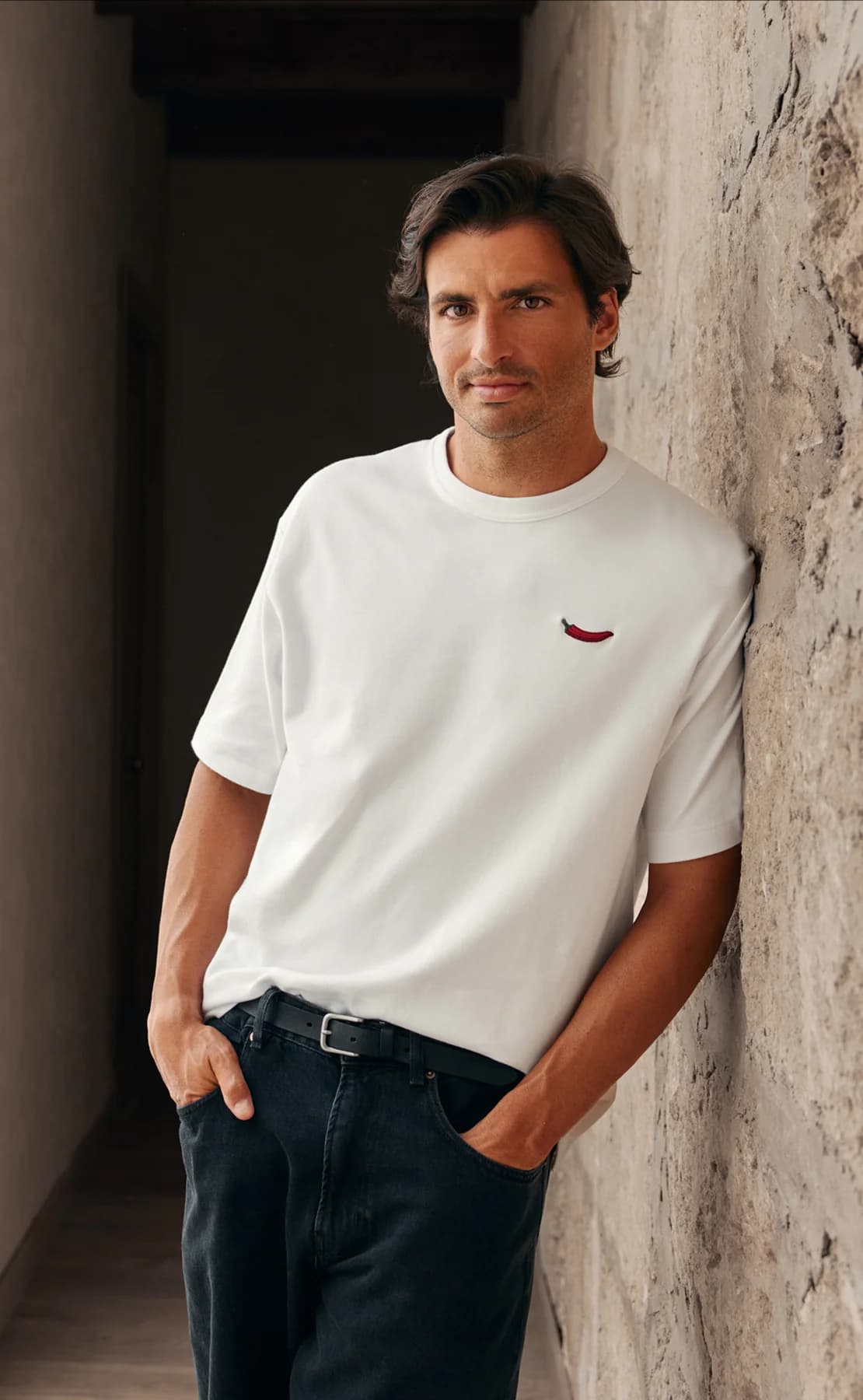 Camiseta Chili Manga Corta Blanca - SAIN-240995_01_V2