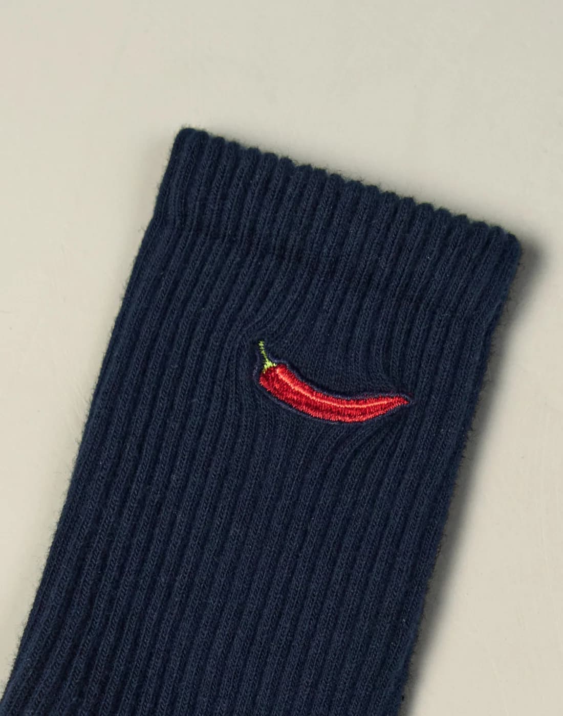 Calcetines Chili Bordados Azul Marino/Blanco - SAIN-242565_04