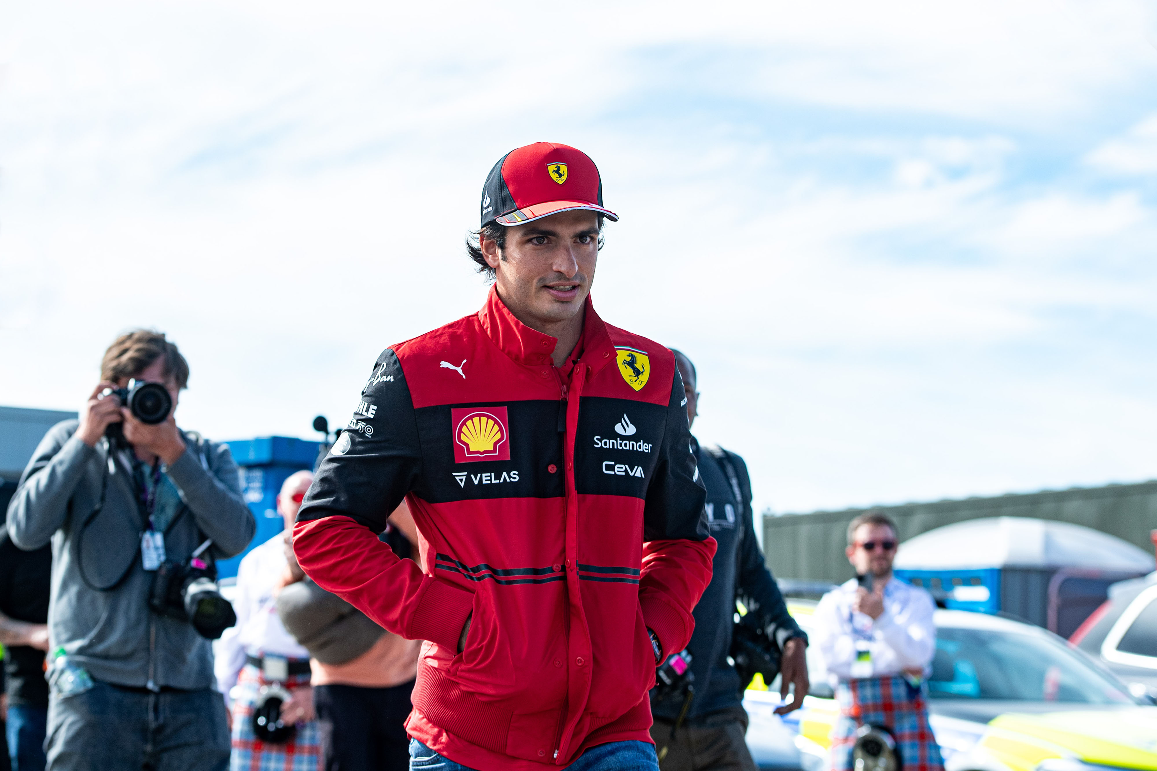 Video: Ferrari driver Carlos Sainz showing fans his favourite place at ...